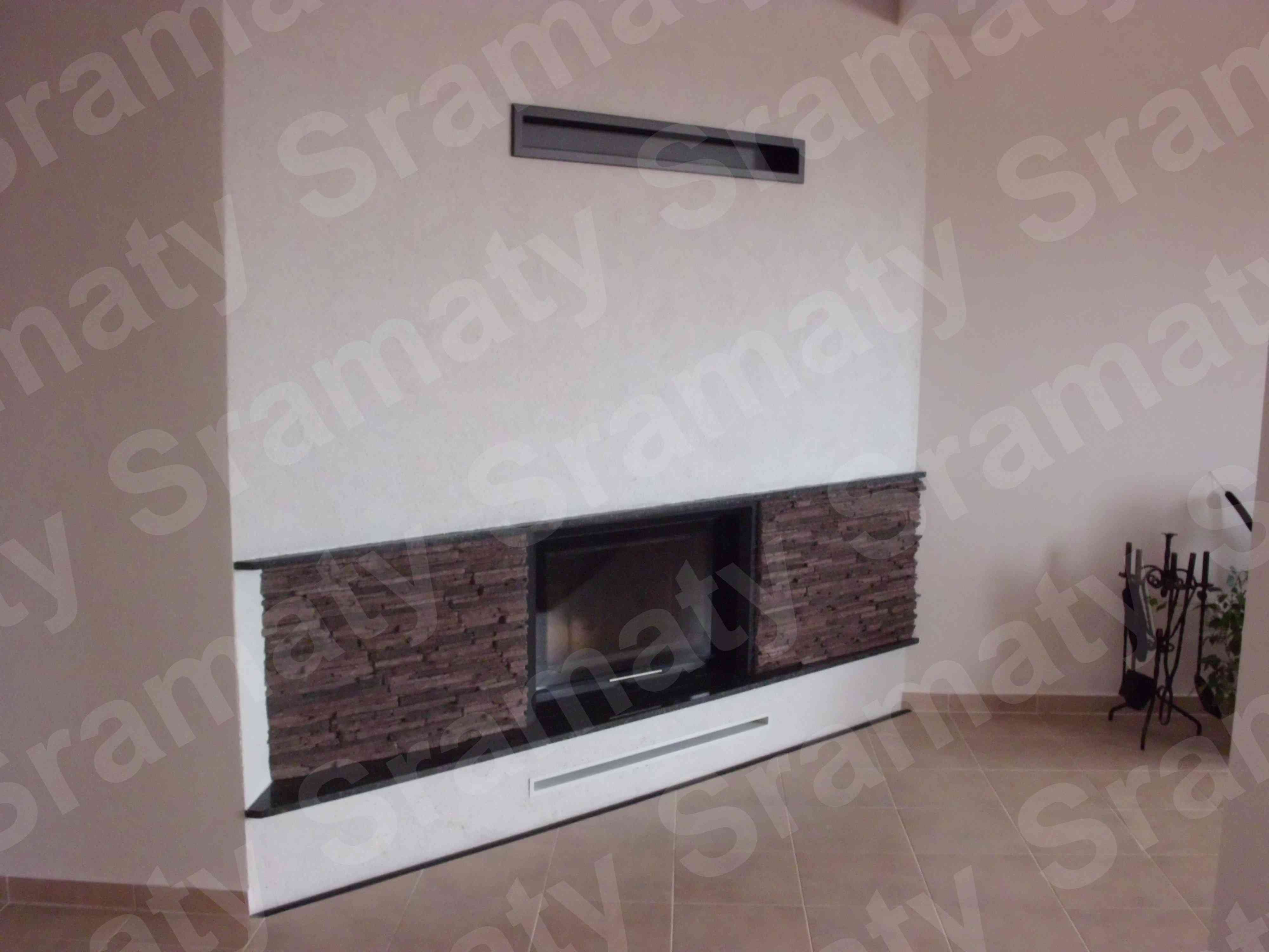 Moderné dizajnové krby